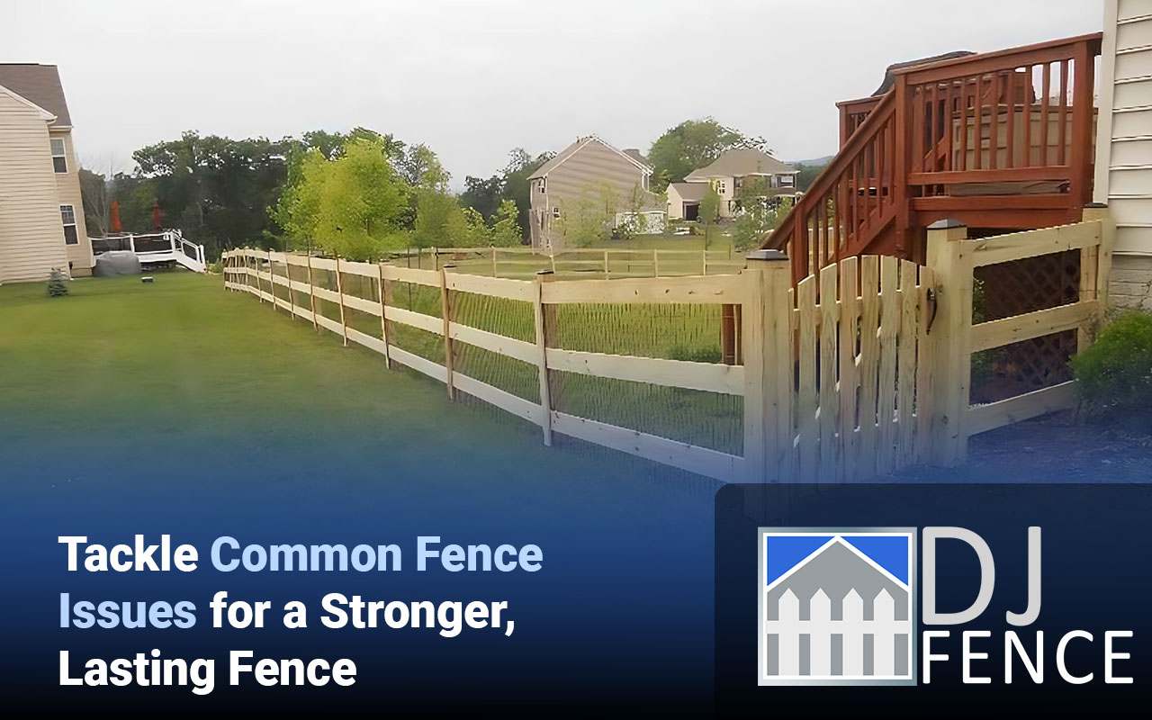Wooden fence showing signs of rot and decay