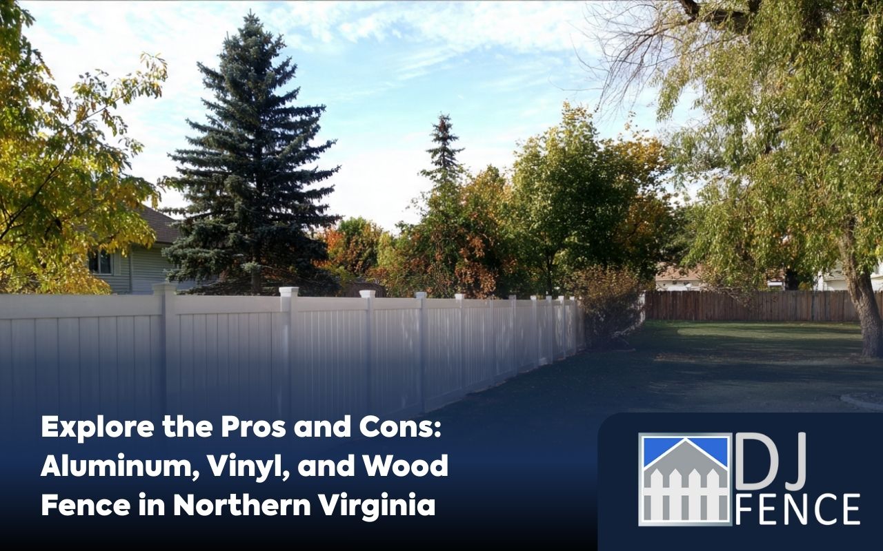 Wood fence staining and sealing in Northern Virginia for better durability and cost of ownership.